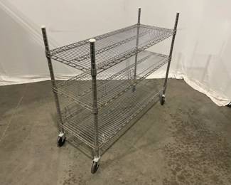 Lot 5131  NSF Rolling Metro Cart