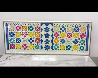 Lot 903  Henri Matisse Masques  Lithograph Art Print