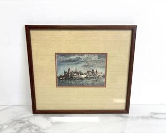 Lot 973  After Albrecht Durer View of Salzburg Art Print
