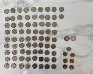 Lot 1099  JFK Half Dollar Sacagawea SB Anthony John Adams M Van Buren Dollar US Coins