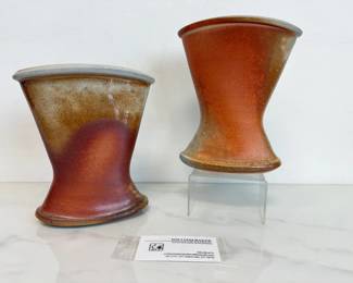 Lot 933  William Baker NC Studio Pottery Vases