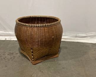 Lot 5150  Large Woven Basket