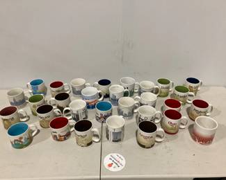 Lot 5142  Starbucks Cities Coffee Mugs