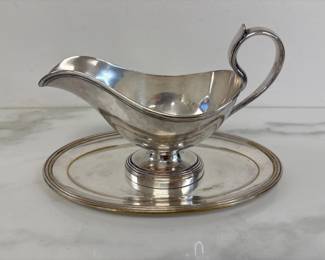 Lot 770  Vintage Christofle Silver Plated Gravy Boat
