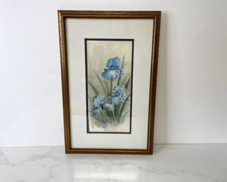 Lot 1007  Watercolor Art Signed Mathews