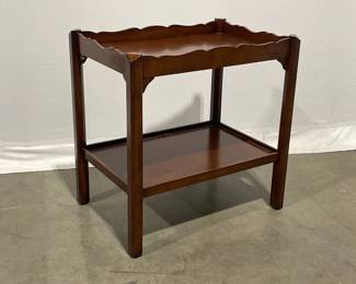Lot 5097  Two Tier Side End Table