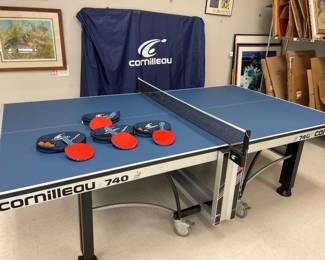 Lot 5138  Cornilleau 740 Table Tennis Ping Pong Table