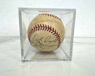 Lot 892  1963 San Francisco Giants Signed Baseball