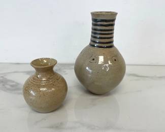 Lot 954  Mark Hewitt Studio Pottery Vases