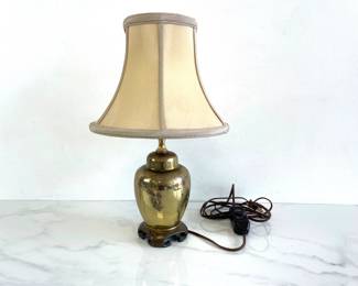 Lot 1147  Small Brass Lamp
