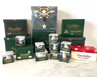 Lot 1163  Dept. 56 Snowbabies Guest Collection Christmas Figurines