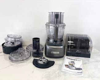 Lot 1142  Cuisinart Elemental 13 Cup Food Processor Accessories
