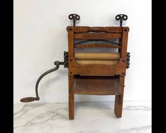 Lot 980  Antique Clothes Ringer