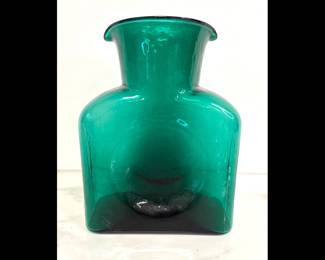 Lot 897  Vintage Blenko Art Glass Water Jug