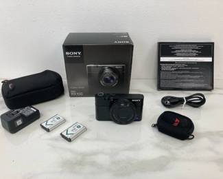 Lot 1126  Sony DSC RX100 Digital Camera