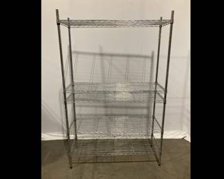 Lot 5057  NSF Metal Storage Shelf