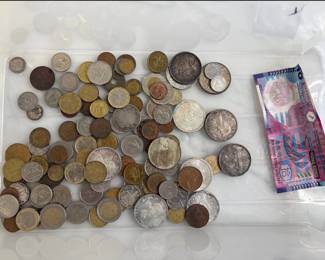Lot 1179  Foreign Coins Currency
