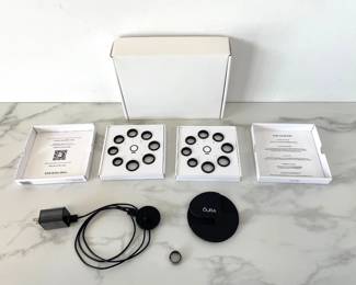 Lot 1167  Oura Ring Generation 3  Horizon  Size 8 w Charger Sizing Kits