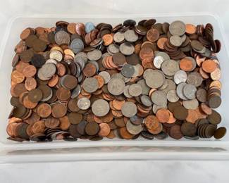 Lot 1180  7.3 lbs US Coins