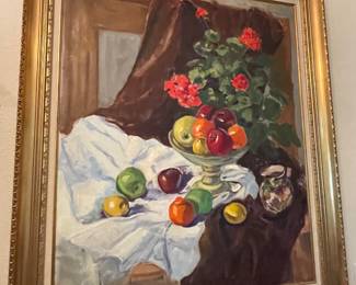 ORIGINAL SIGNED ART  LARGE SIZE   BY KNOWN SAN ANTONIO ARTIST