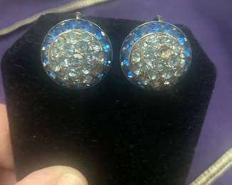 vintage coro earrings