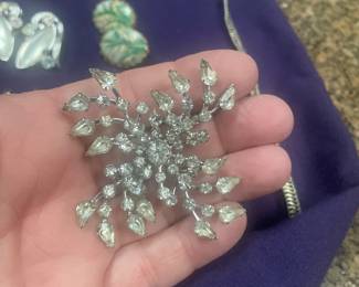 large vintage brooch