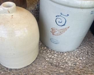 fabulous antique crocks