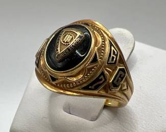 10K Gold Class Ring — Springfield Technical High School — Size 8