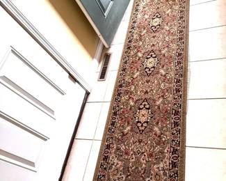 Genoa Collection - Green Runner Rug