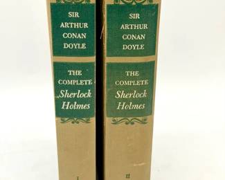 "The Complete Sherlock Holmes" by Sir Arthur Conan Doyle, published in two volumes by Doubleday