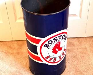 Red Sox Metal Umbrella Bucket