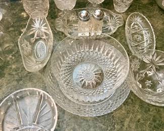 Lovely Cut Glass Lot