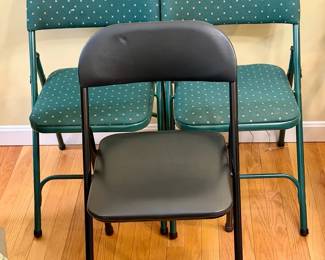 (3) Comfortable Folding Chairs
