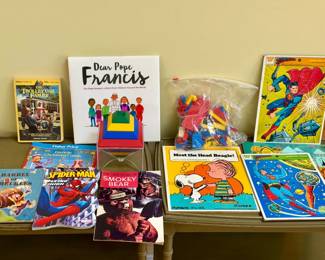 Children’s Toys And Books Lot