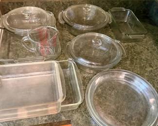 Pyrex & Anchor Hocking Cookware Lot