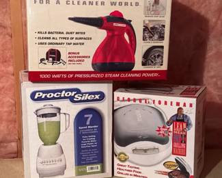 (3) House Appliances In Box