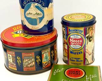 Vintage Tin Lot