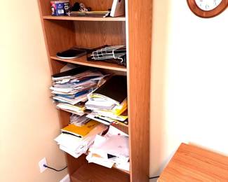 Five Tier Wooden Bookcase