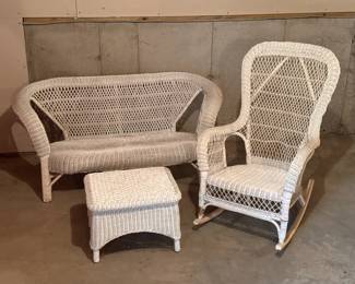 Wicker Furniture Set
