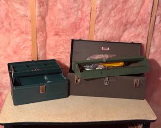 (2) Tool Boxes With Contents