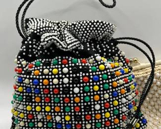 (3) Beaded & Sequined Purses incl. Vintage Le Jule