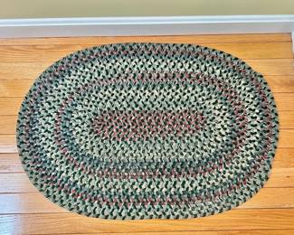 31” Braided Mexican Area Rug