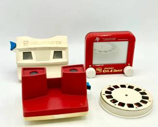 View Masters, Slides & Etch-a-Sketch
