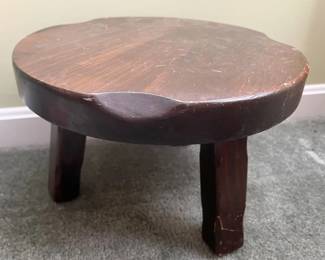 Solid Sturdy Three-Legged Stool