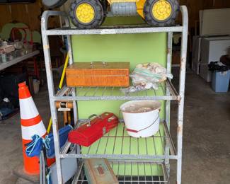 Ride on Digger Toy & Tool Boxes