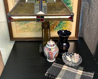 Tiffany Style Mission Lamp 