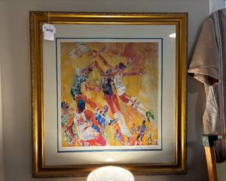 "Basketball Superstars" Signed Print 