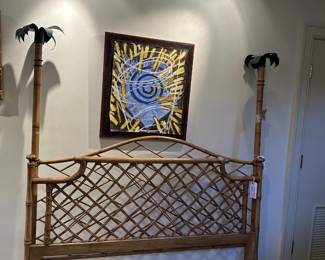 Picture 415 of 751 'Jetty # 807, 1990' by Katherine Porter (b. 1941). Oil on canvas nailed to panel. Signed, titled, and dated on reverse. 28"H x 25" W.