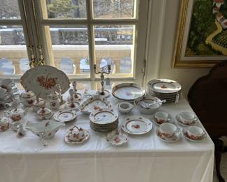Assorted Herend Chinese Bouquet China
