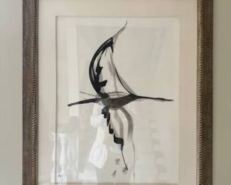  John Raimondi (b. 1948) ink and wash on paper. 22"H x 15.5"W